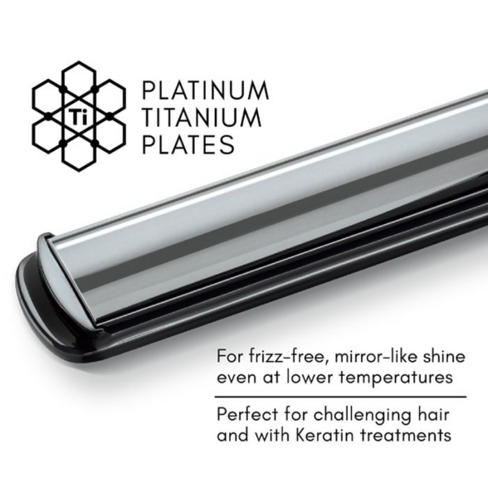 Diva Pro Ultra Fast Titanium Hair Straightener Piano Black