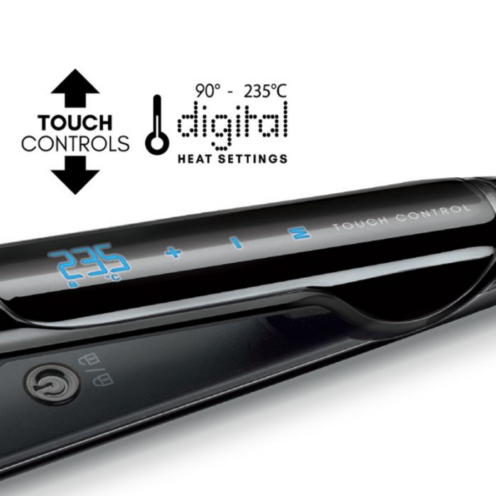 Diva Pro Ultra Fast Titanium Hair Straightener Piano Black