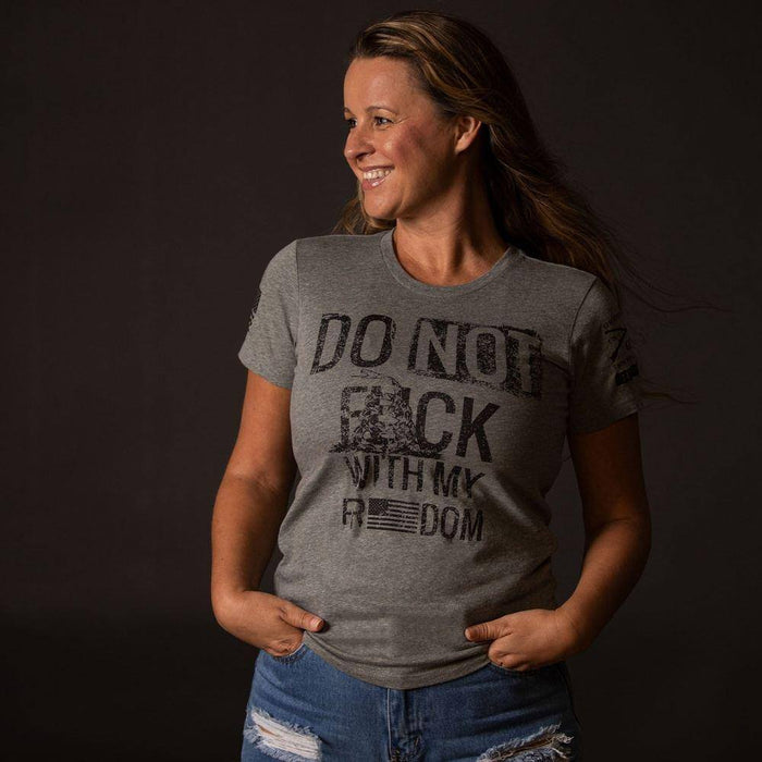 Women's tee Do Not fuck With My Freedom | Grunt Style