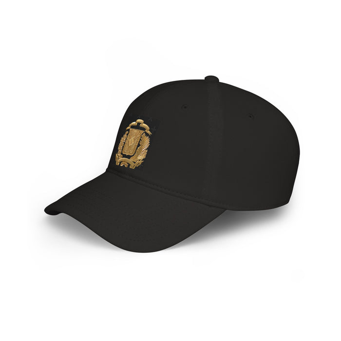 Dominicana Embroidered Baseball Cap - Gold Script Low Profile Hat