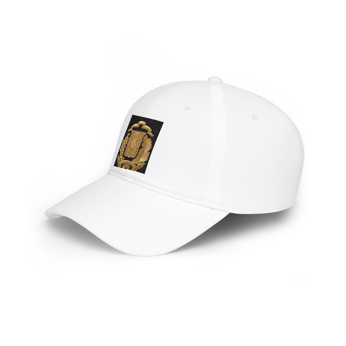 Dominicana Embroidered Baseball Cap - Gold Script Low Profile Hat