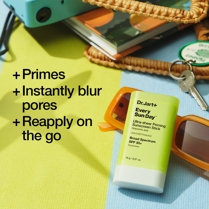 Dr. Jart+ Every Sun Day Ultra-Sheer Priming Sunscreen Stick SPF50+ 19g