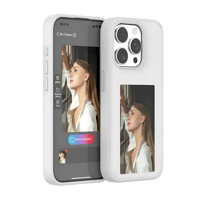 White/3-Color Screen / iPhone 15 Pro Max