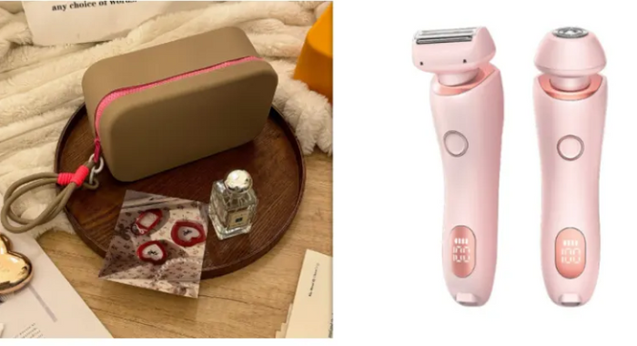 Pink and Khaki Rose Red set