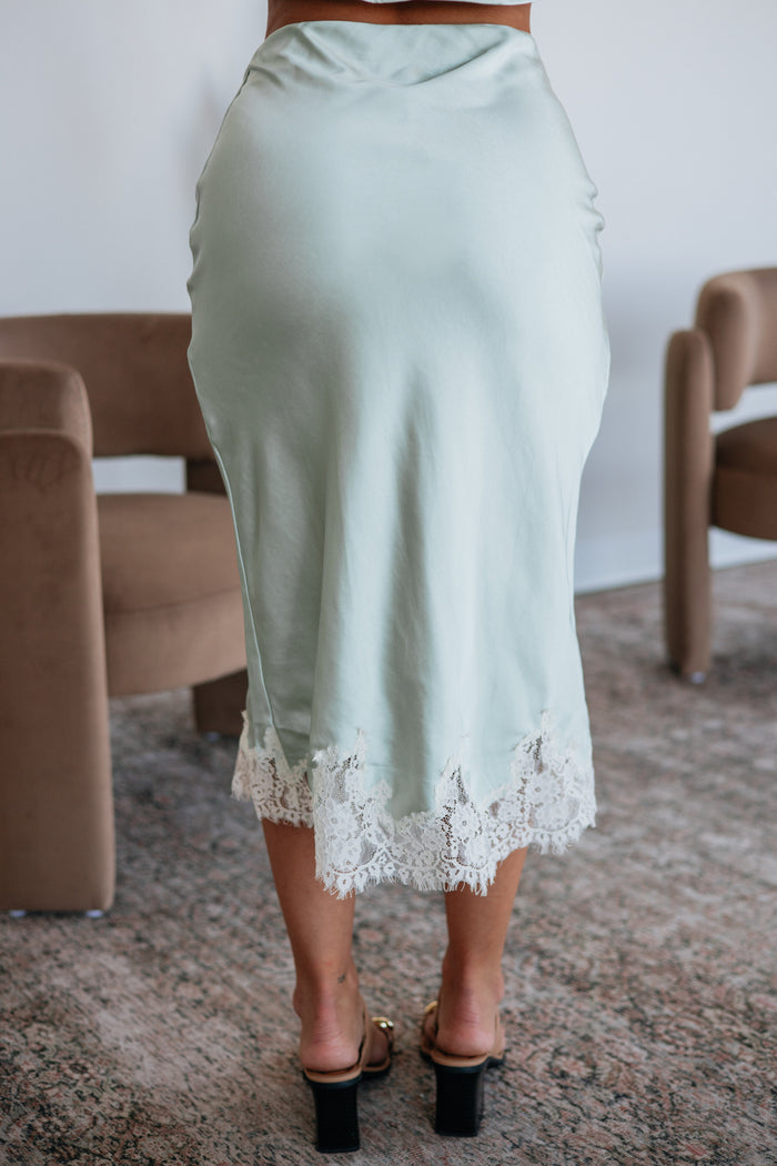 Ellery Satin Skirt