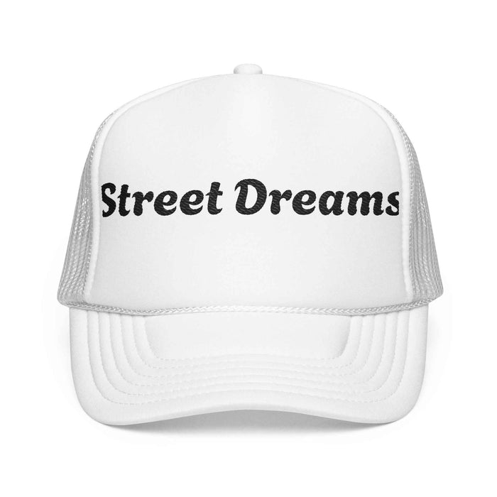 Dreamer Trucker Hat – 'Street Dreams' Embroidered Foam Cap - JSM-Street Dreams