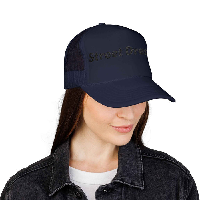 Dreamer Trucker Hat – 'Street Dreams' Embroidered Foam Cap - JSM-Street Dreams