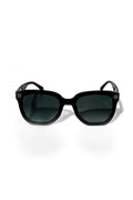 Emilie Sunglasses - Black/Dark Green