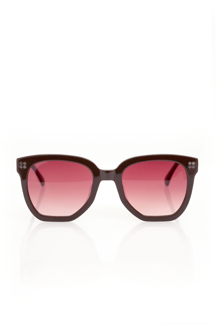 Emilie Sunglasses - Mahogany