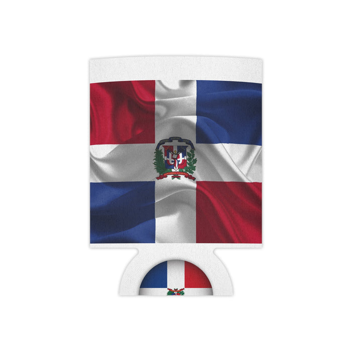 Enfriador de latas bandera dominicana