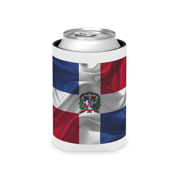 Enfriador de latas bandera dominicana