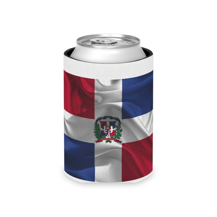 Enfriador de latas bandera dominicana