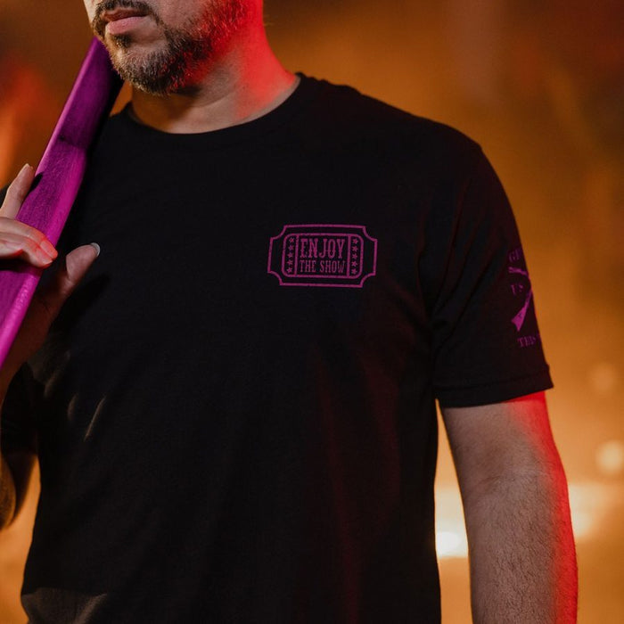 Grunt Style Enjoy The Show T-Shirt - Black
