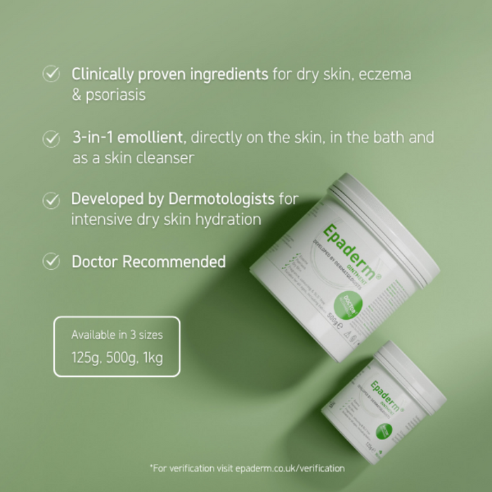 Epaderm Deep Hydration 3-In-1 Cleansing Ointment 125g