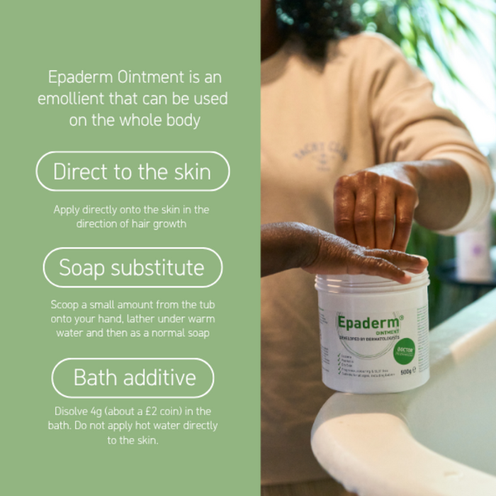 Epaderm Deep Hydration 3-In-1 Cleansing Ointment 125g