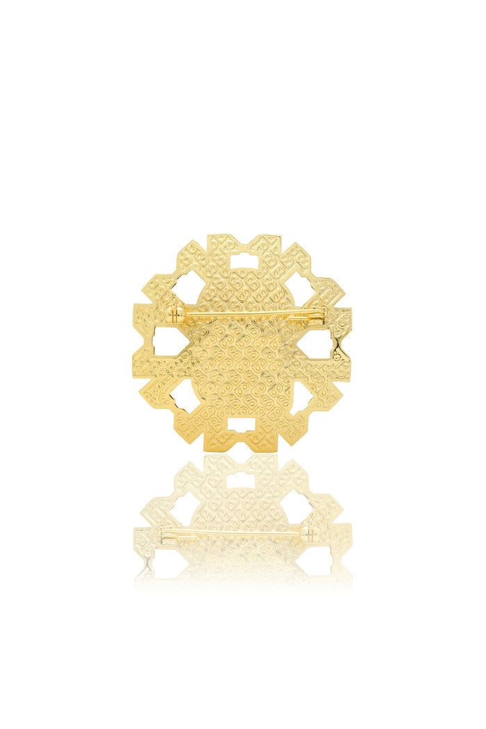 Eraya Brooch - Gold