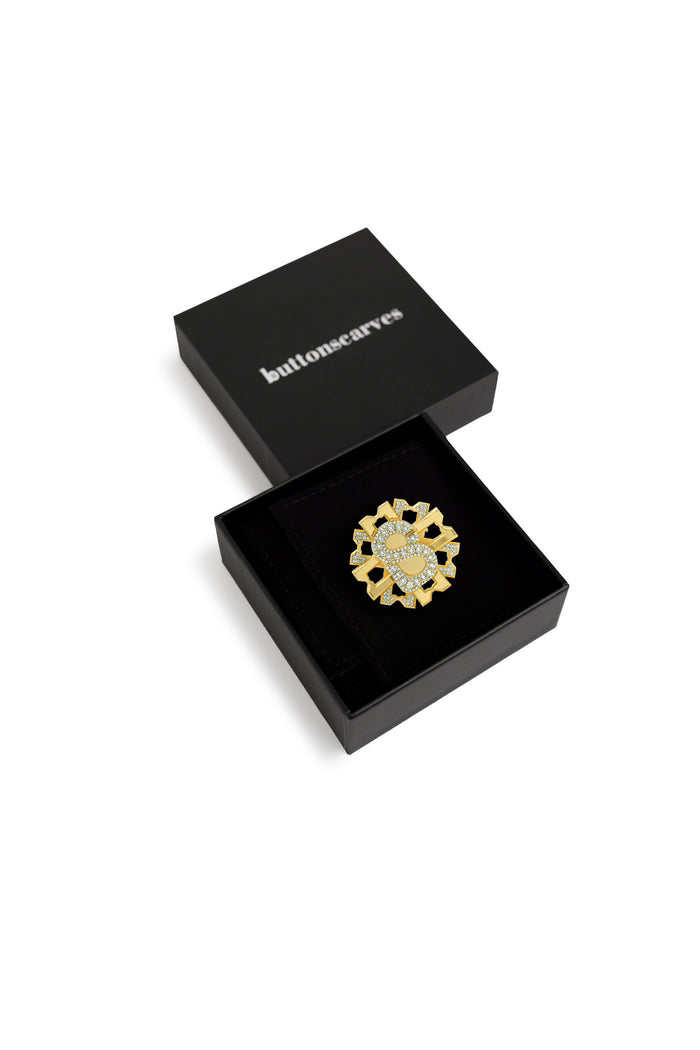 Eraya Brooch - Gold