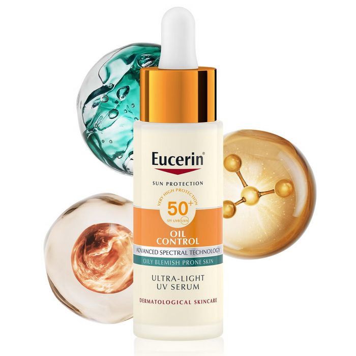 Eucerin Sun Oil Control Ultra Light UV Daily Face Serum SPF50+ 30ml