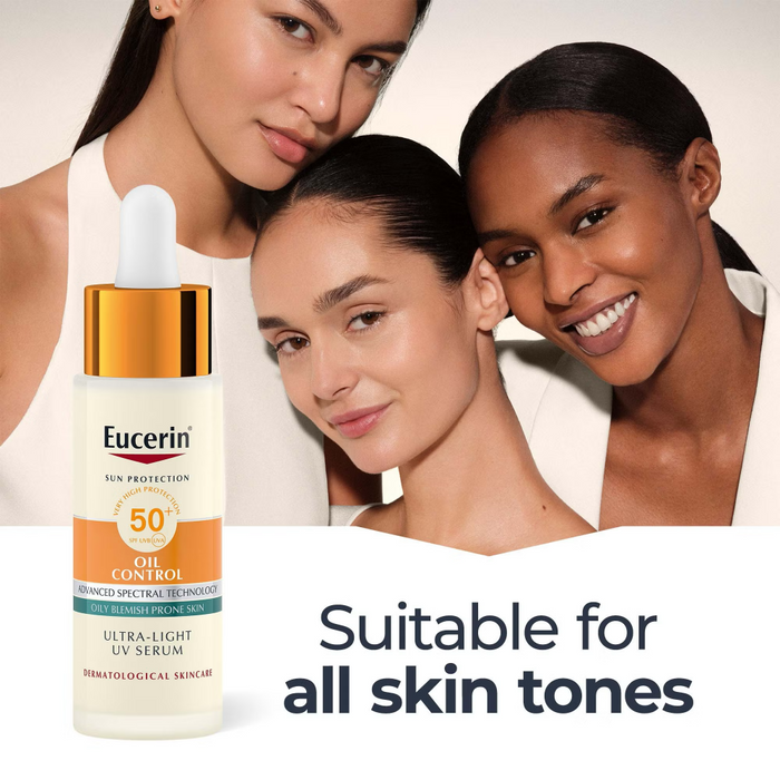 Eucerin Sun Oil Control Ultra Light UV Daily Face Serum SPF50+ 30ml