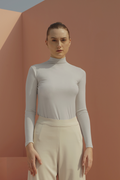 Everyday High Neck Inner Light Grey