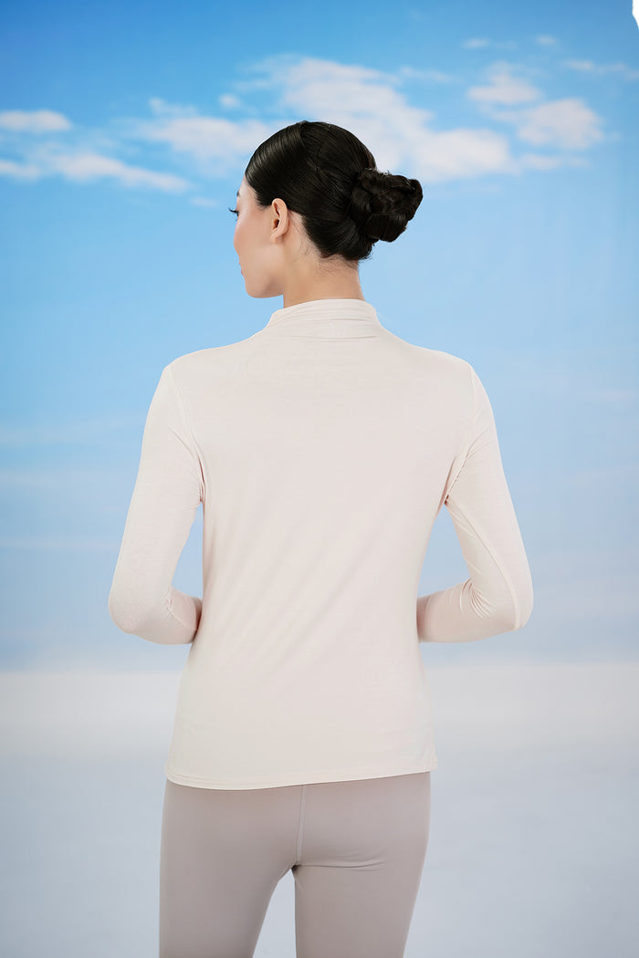 Everyday Inner Long Sleeves - Whisper Pink