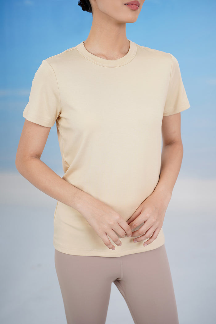 Everyday Inner Short Sleeves - Wood Ash