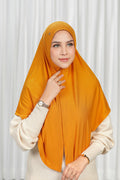 everyday jersey slip-on scarf in ginger by buttonscarves