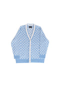Everyday Kids Monogram Cardigan - Baby Blue