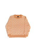 Everyday Kids Monogram Sweater - Chestnut