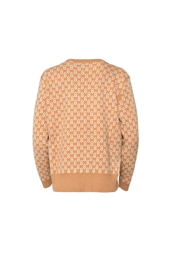 Everyday Monogram Sweater - Chestnut