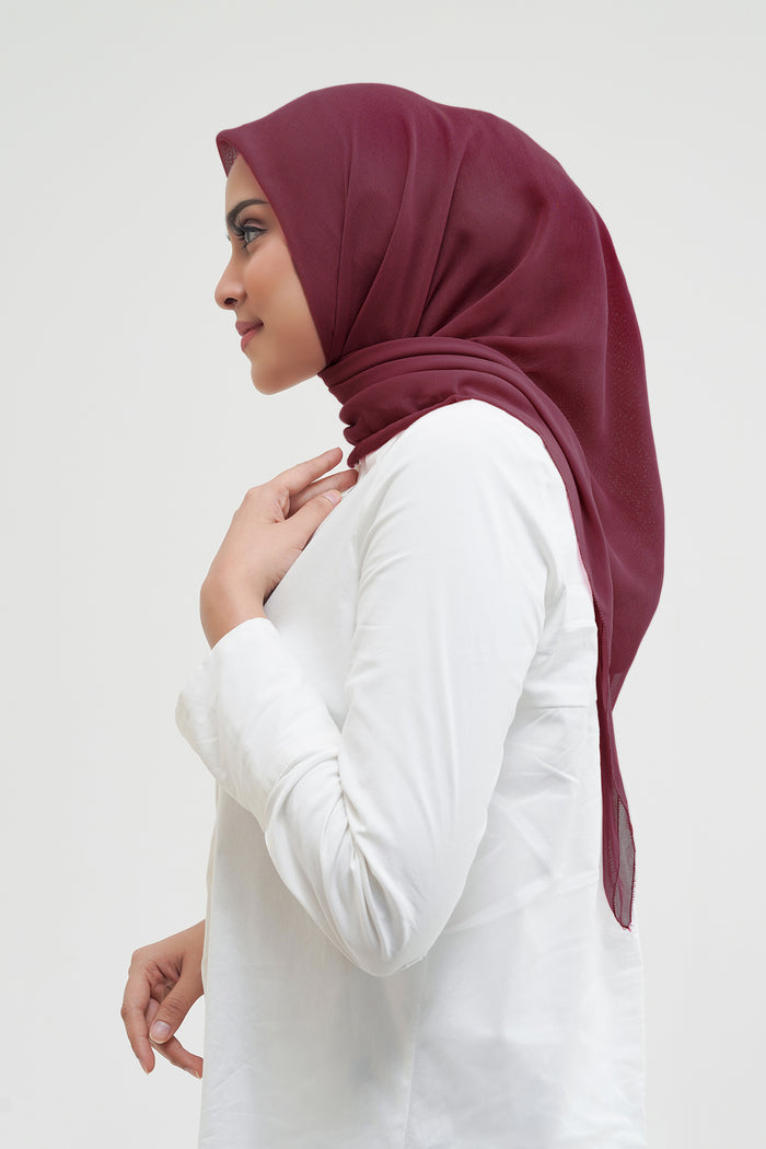 Everyday Scarf - Claret