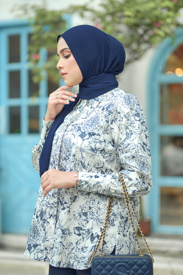 Everyday Shawl - Navy