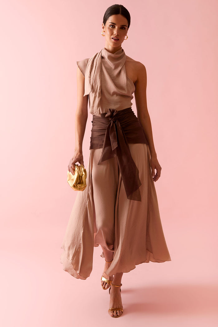 FALDA ARITZ BEIGE
