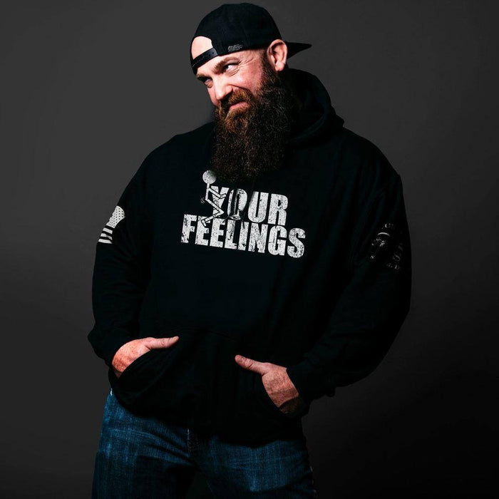 Men's Graphic F*ck Your Feelings Hoodie | Grunt Style