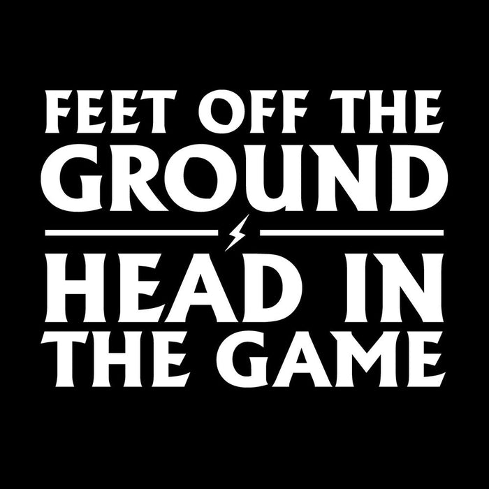 Feet Off The Ground T-Shirt - Black