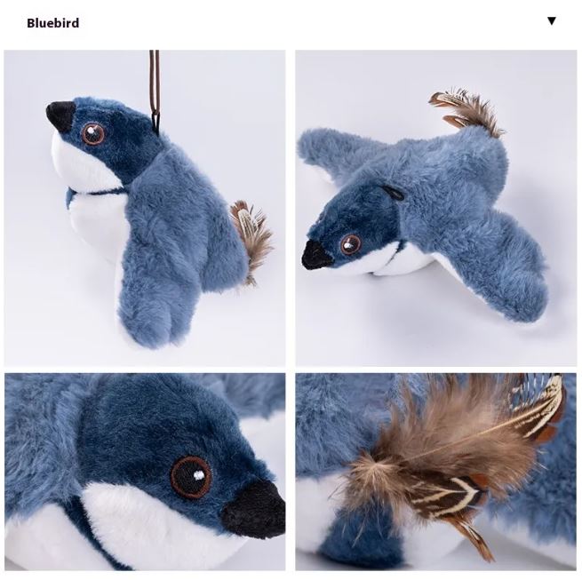 Shake Blue Bird / PVC Bag Packaging