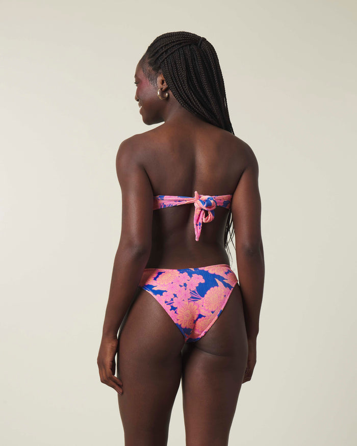 Fleur Ribbed Bandeau Set