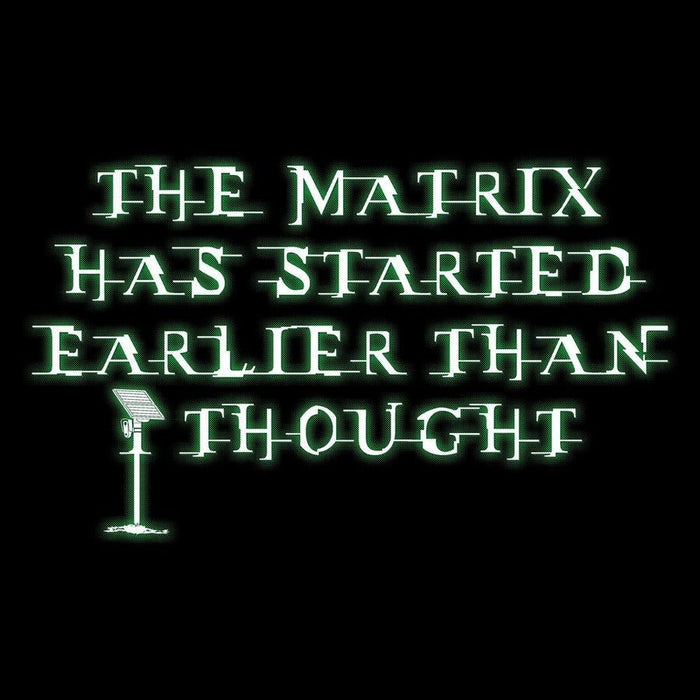 Flock Matrix T-Shirt - Black