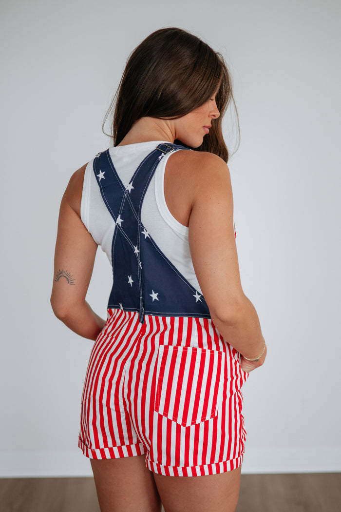 Freedom & Grace Short Overalls
