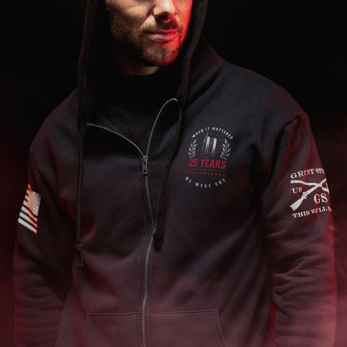 From Ashes Full-Zip Hoodie - Black