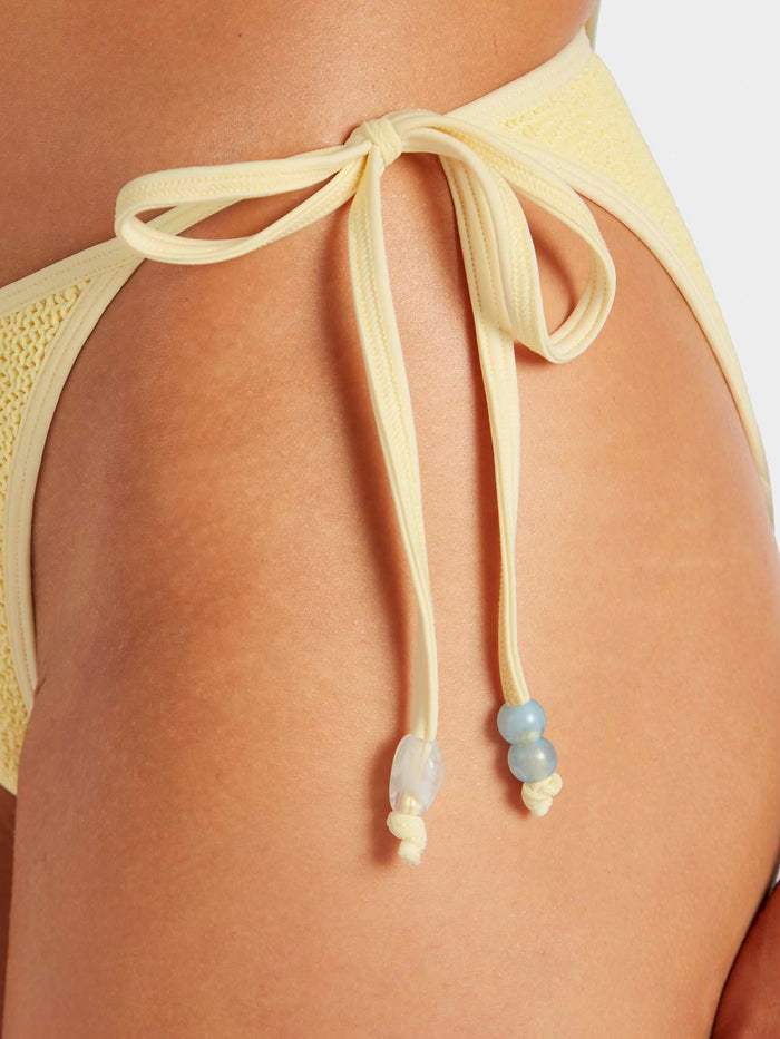 Gina Beaded Bikini - Butter