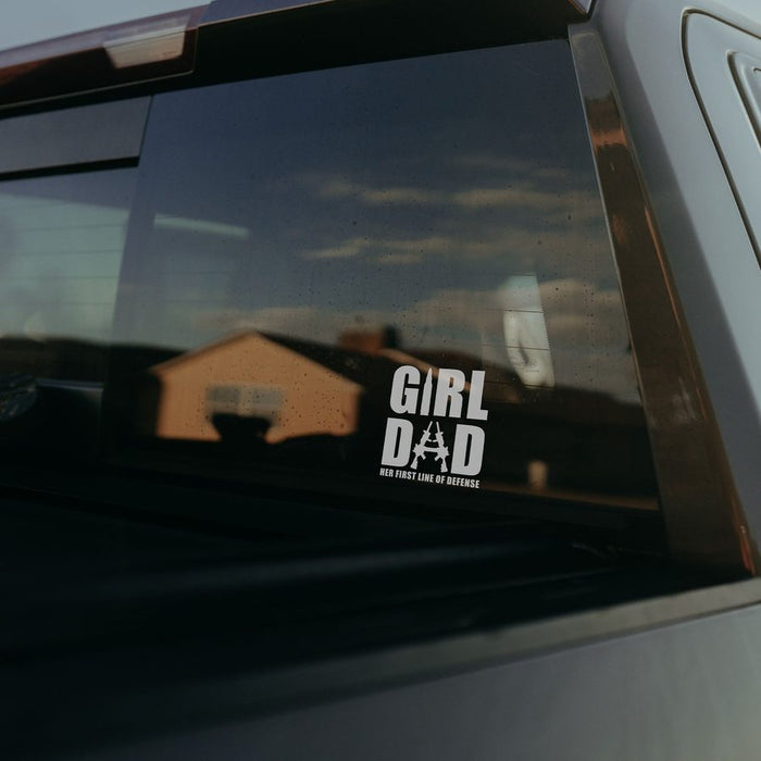 Girl Dad Decal