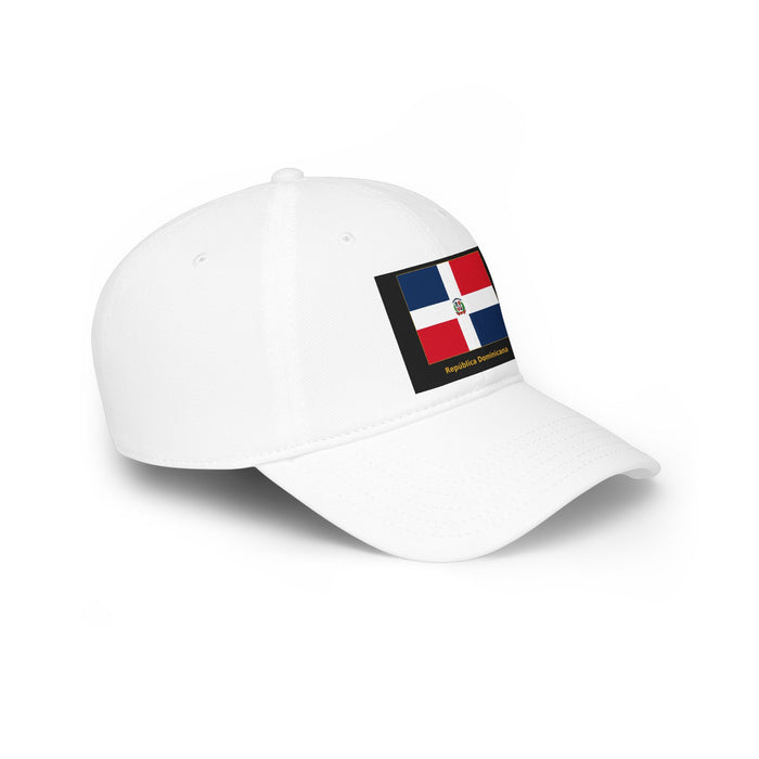 Gorra bordada bandera República Dominicana