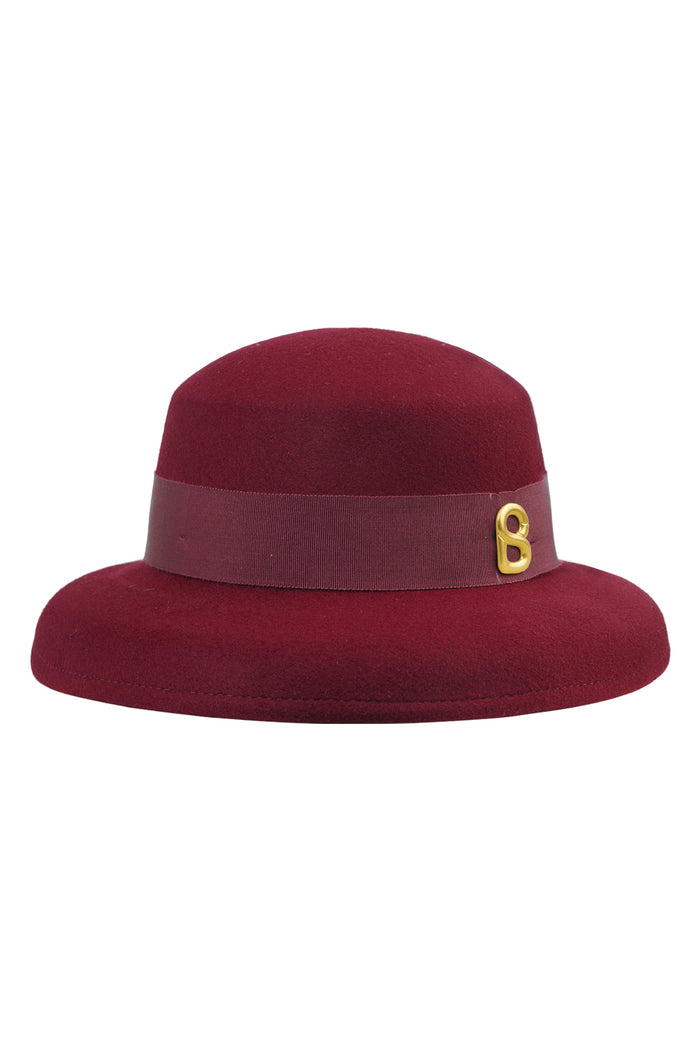 Grace Hat - Maroon