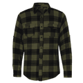 Green Plaid Flannel