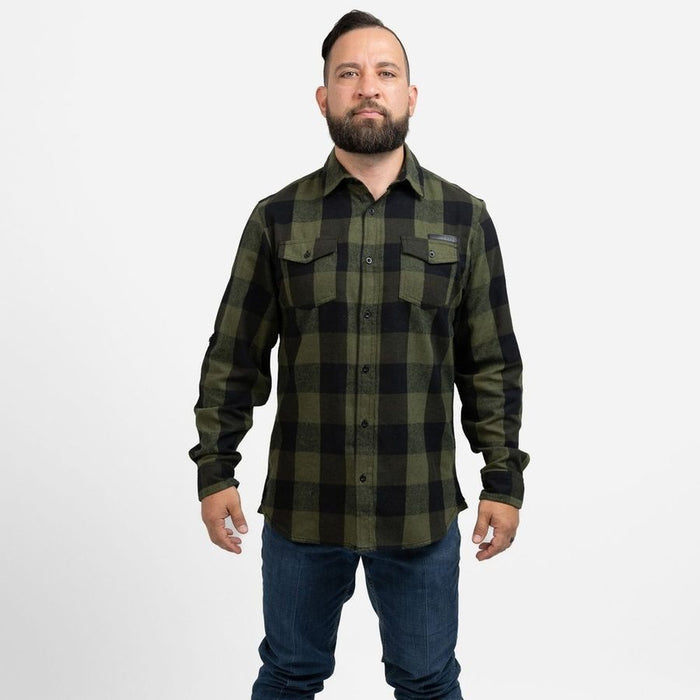 Grunt Style Men's GS Plaid Flannel - Green