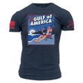 Grunt Style Greetings From The Gulf Of America T-Shirt - Midnight Navy