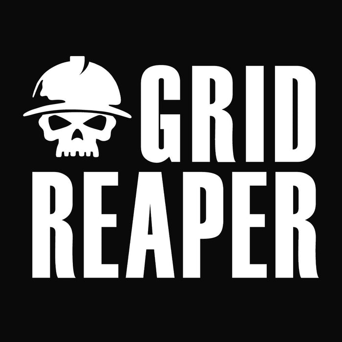 Grid Reaper T-Shirt - Black
