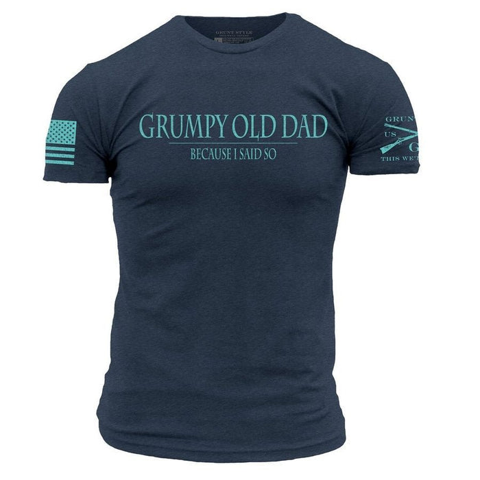 Grunt Style Grumpy Old Dad T-Shirt - Midnight Navy T-Shirt
