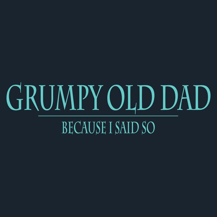 Grunt Style Grumpy Old Dad T-Shirt - Midnight Navy artwork
